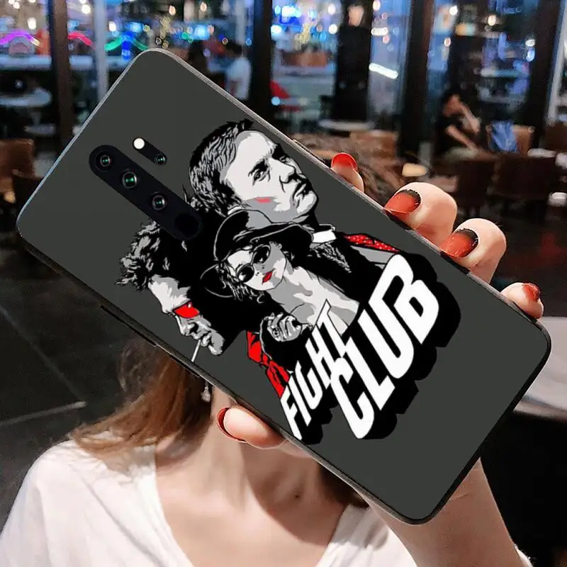 Fight Club movie Phone Case for Redmi 9A 8A 7 6 6A Note 9 8 8T Pro Max Redmi 9 K20 K30 Pro xiaomi leather case cover Cases For Xiaomi