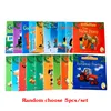 Random choose 5pcs/set 15x15cm Best Picture Books Children Baby famous Story English Farmyard Tales Series Farm story 1