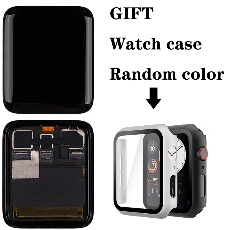 

WOOOWOO Original LCD Touch Display Screen Assembly For For Apple Watch Series 4 5 3 2 44mm GPS LTE Cellular Replacement