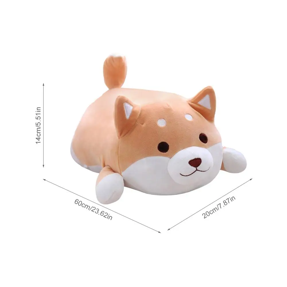 Милые толстые Шиба ину собаки плюшевые игрушки PP Хлопок Мягкие Kawaii животных мультфильм Подушка Рождество подарок на день рождения для детей
