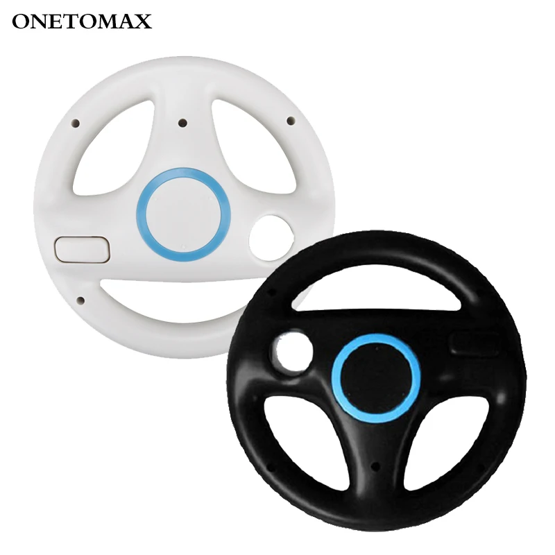 2 Pz/Set Volante Giochi Volante Per Nintendo Wii Controller Di Gioco Remoto Per Mario Kart Giochi Di Corse Controller