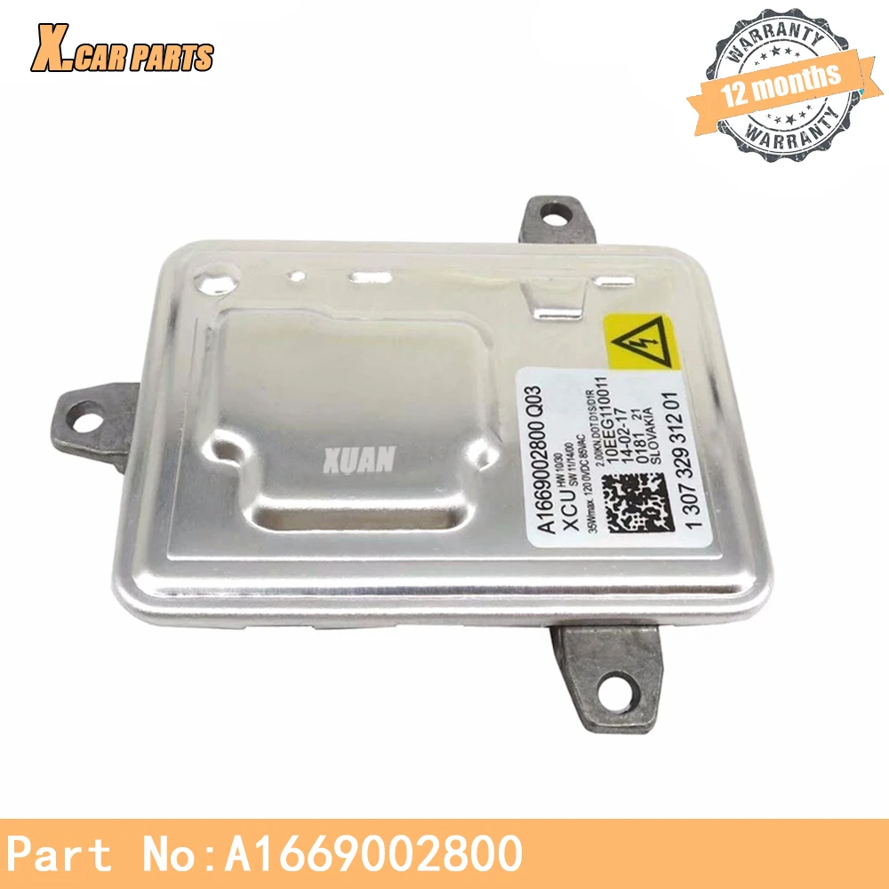 A1669002800 For Mercedes C250 C350 C63 AMG ML350 ML500 ML550 ML63 GL350 GL450 GL500 GL550 GL63 Xenon HID ballast control unit | Автомобили
