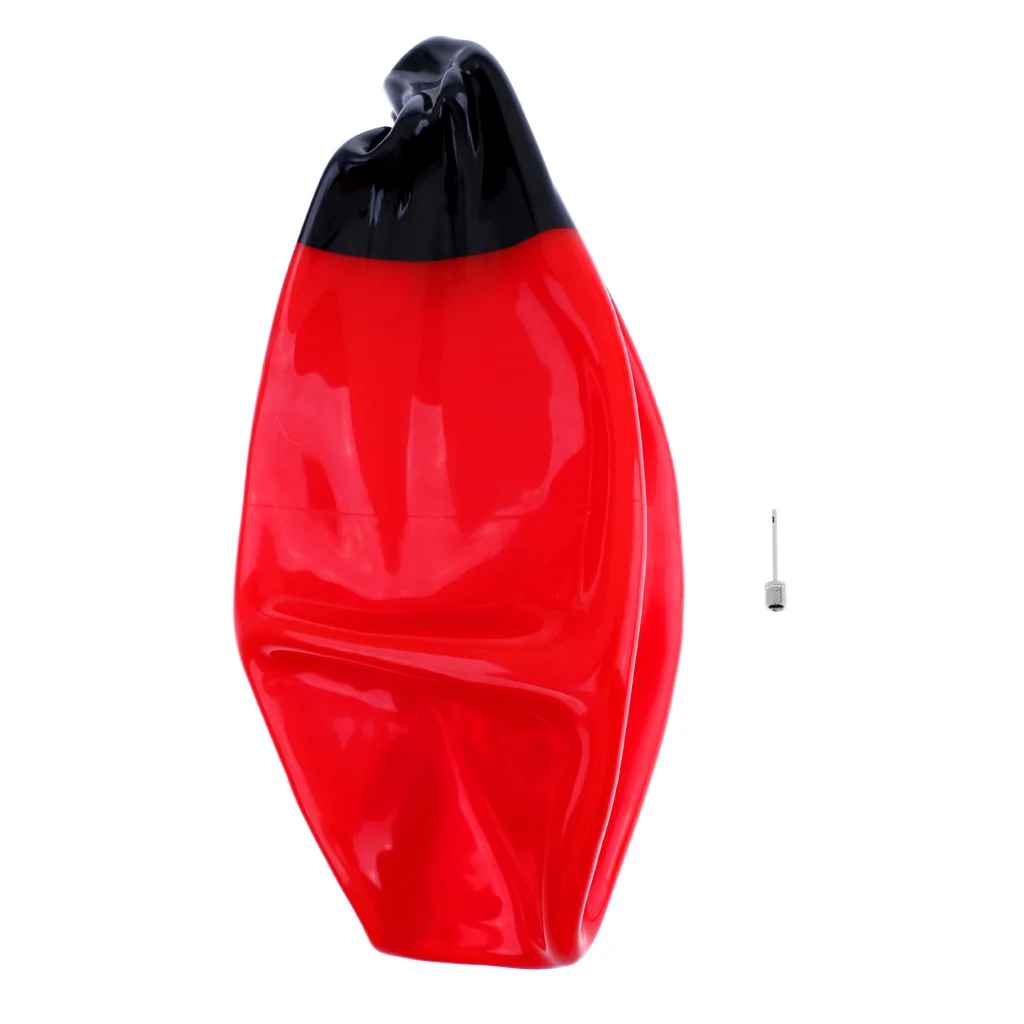 Black Red Tip Boat Fender Heavy Duty Bumper Dock Shield UV Protection  25 x 30cm