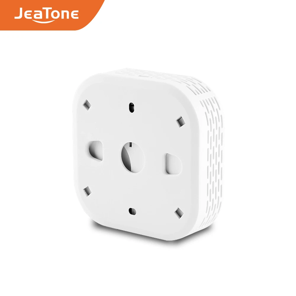 JeaTone Wireless 433MHz Smoke/Carbon Monoxide Alarm Detector Independent Sensor 360 Degrees Home Alarm for Garden/Home Security