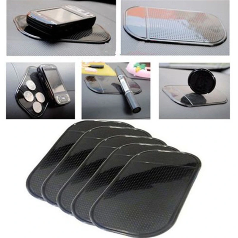 1Pc Car Dashboard Sticky Pad Mat Anti Non Slip Gadget Mobile Phone GPS Holder Interior Items Accessories