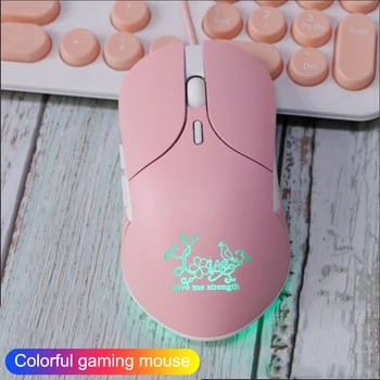 

Wired Gaming Mouse LED Light Optical Mice for PC Notebook Laptop KQS8