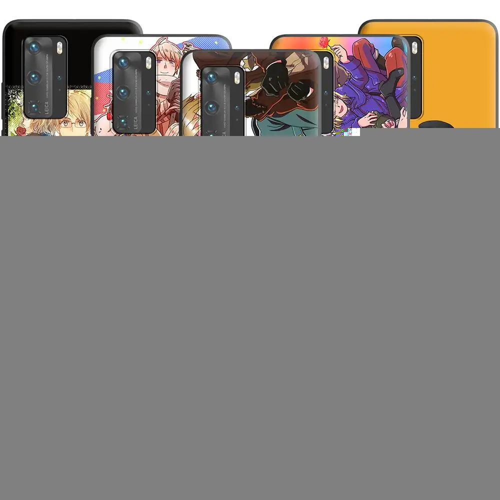 Чехол Hetalia для Huawei P10 Lite P20 P30 P Smart 2021 Z P40 Pro | Мобильные телефоны и аксессуары