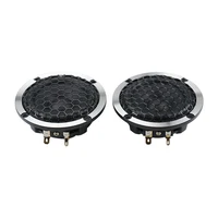 GHXAMP 3 inch Car Midrange Speaker Wool Basin hexagonal net 91 aluminum basin frame Full Range speaker with Cover 2