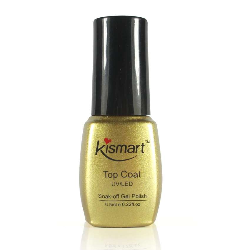 6.5ml Top Coat Kismart 15 мл большая бутылка Гель-лак для ногтей УФ/светодиодный Гель-лак для ногтей отмачиваемый Гель-лак для ногтей верхнее покрытие лак для ногтей - Цвет: 6.5ml Top Coat