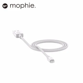 

mophie USB-A to Lightning woven 1 meter white