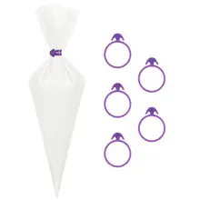 Amazon Лидер продаж 12/14/16 дюйма PE украшения чехол крем Сумки 100 штук