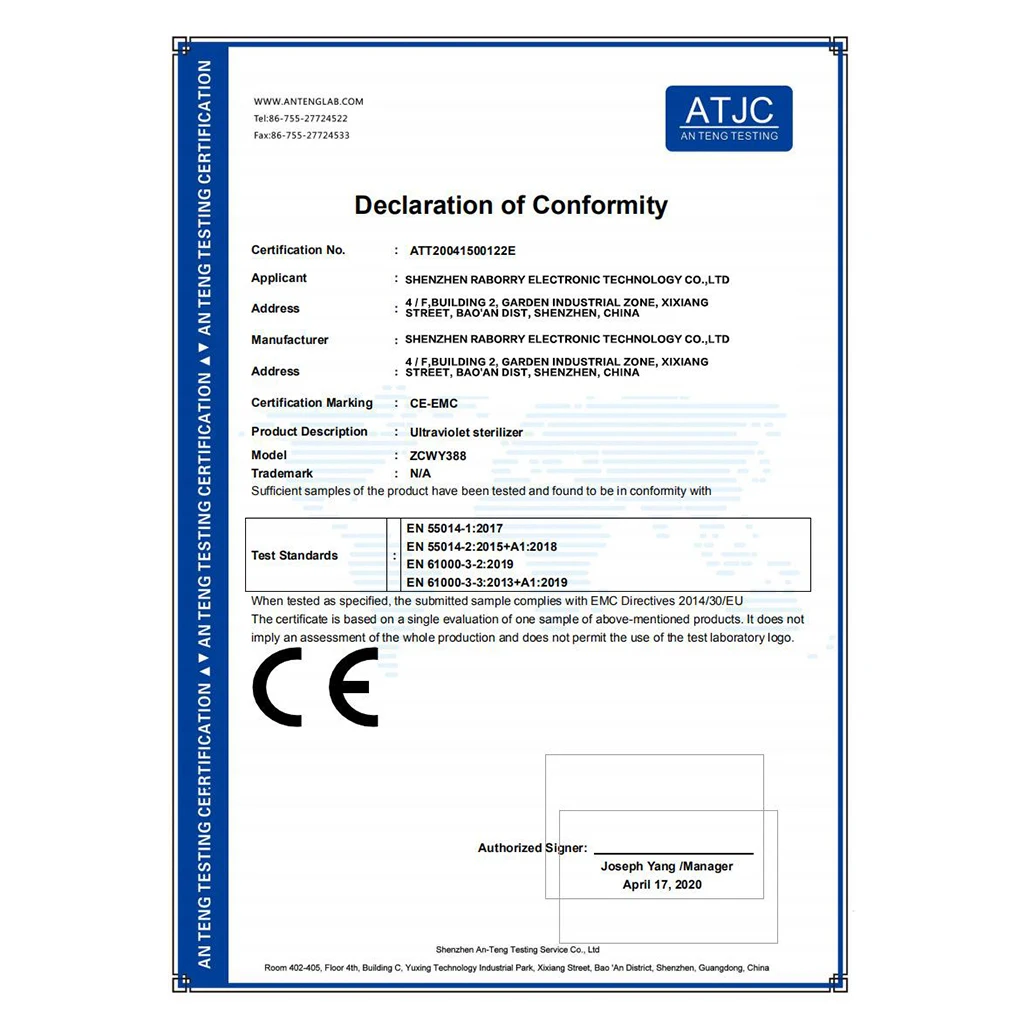 Handheld Portable LED UV UVC Disinfection Lamp Germicidal Sterilizer LED Light Efficient Disinfection UV Sanitizer Light