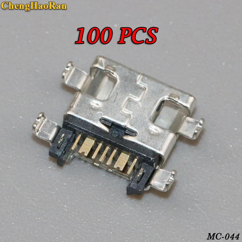 100 шт./лот для samsung I8260 I8162 S6812 S7582 G350 разъем для зарядки micro usb разъем для зарядки 7-pin 7P