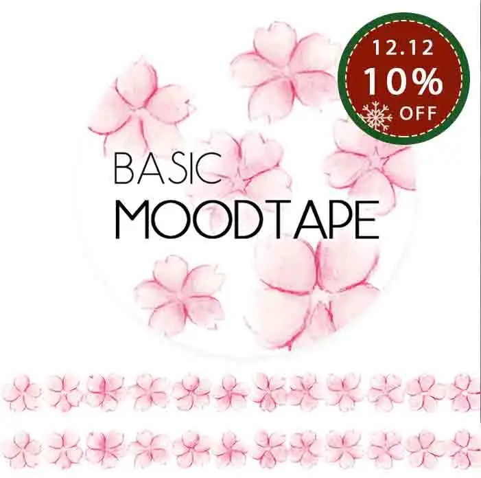 Moodtape лента washi sakura Скрапбукинг Альбом diy ручной работы Украшение Маскировочные наклейки бумажные ленты
