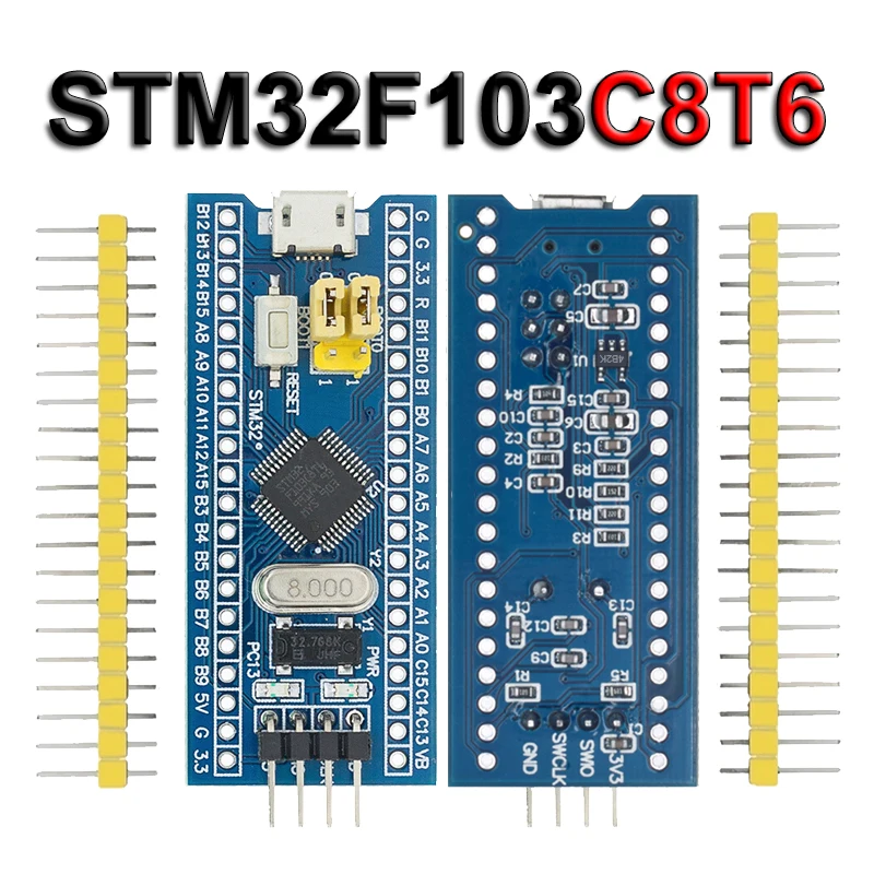 Программатор STM32F103C6T6 STM32F103C8T6 ARM STM32, минимальный Модуль платы разработки системы Arduino ST-LINK V2, программатор для загрузки