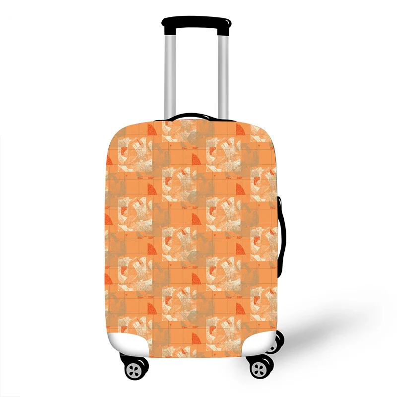 Эластичный Защитный чехол для багажа, защитный чехол для чемодана, чехлы на колесиках, 3 Аксессуары для путешествий, камуфляжный узор - Цвет: N