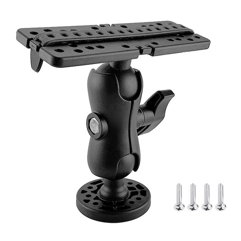 360 Degree Swivel Ball Mount Marine Kayak Electronic Fish Finder Mount