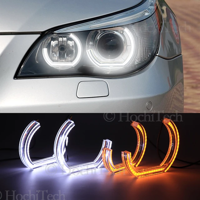 LED Angel Eyes Tuning Für BMW 5 Series E60 E61 Pre LCI Scheinwerfer 520i  530i 540i 550i 525i 545i Halo ringe Kit DRL Zubehör - AliExpress