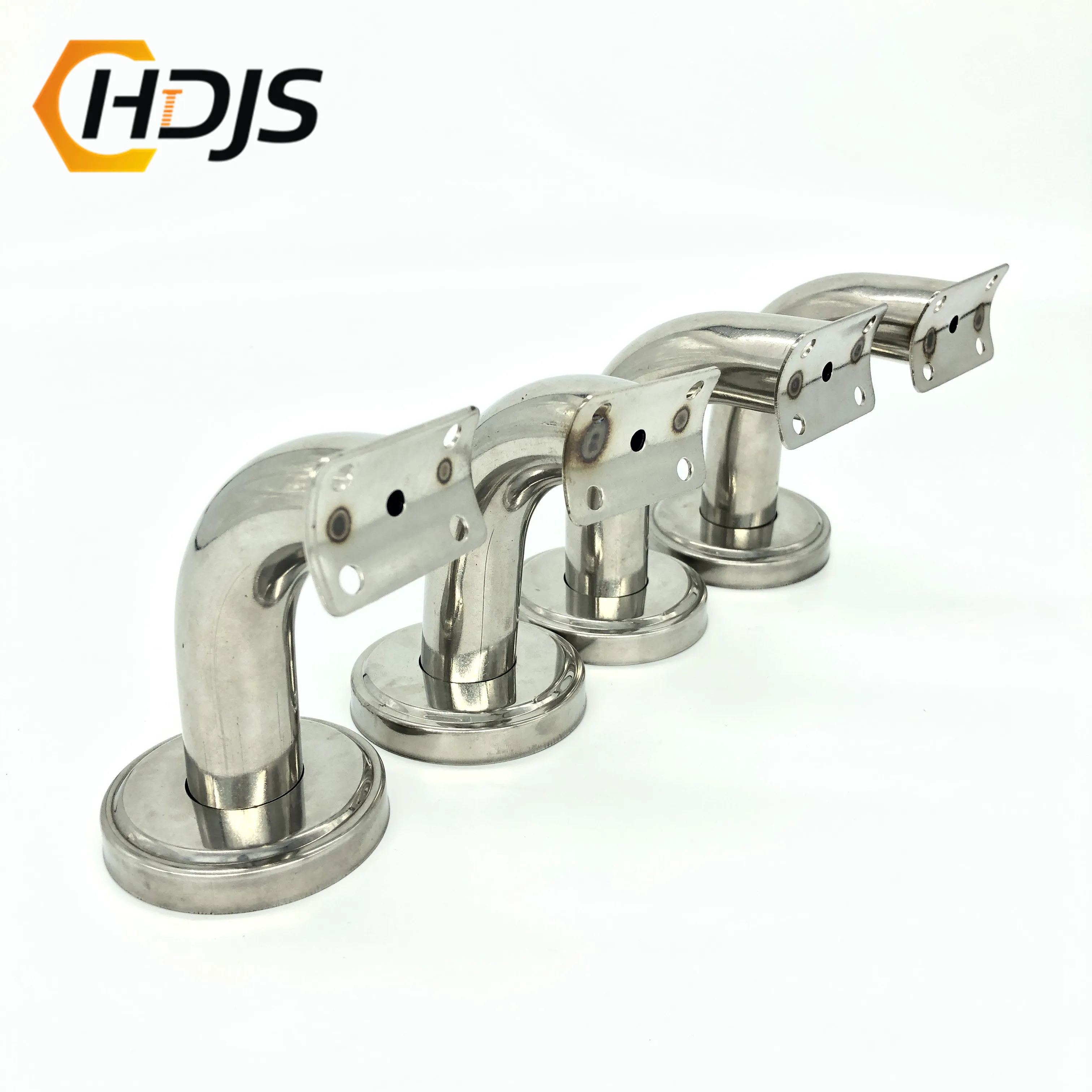 

Circular Tube Fixed Tray, 25 Circular Tube Hollow Stainless Steel Handrail Bracket, Wall Bracket, Flat Handrail, Stair Accessori