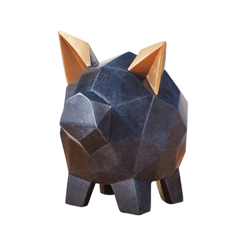 

Geometric Fashion Piggy Bank Creative Cute Nordic Simple Piggy Bank Modern Living Room Huchas Creativas Money Saving Box NN50PB