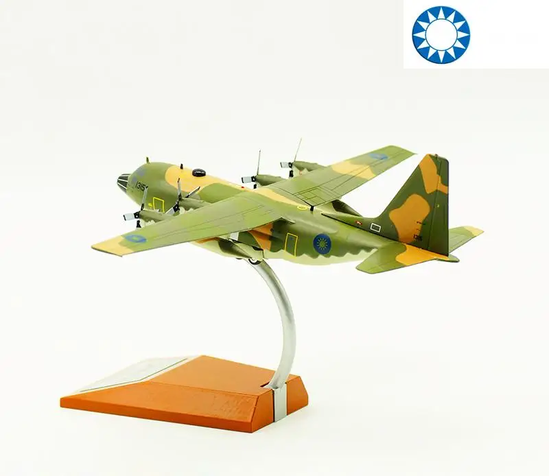 ROC ВВС Тайвань C-130H Inflight 1/200 литой самолет модель самолета