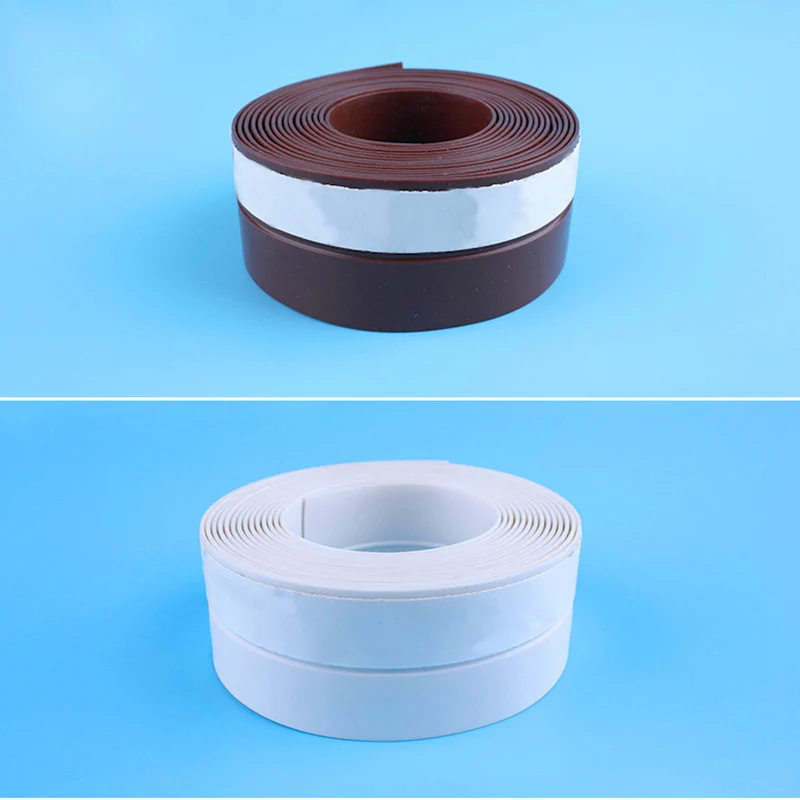25mm Silicone Self Adhesive Door Seal Strip Weather Stripping Silicone Bottom Door Seal Soundproof Doors and Windows JA5