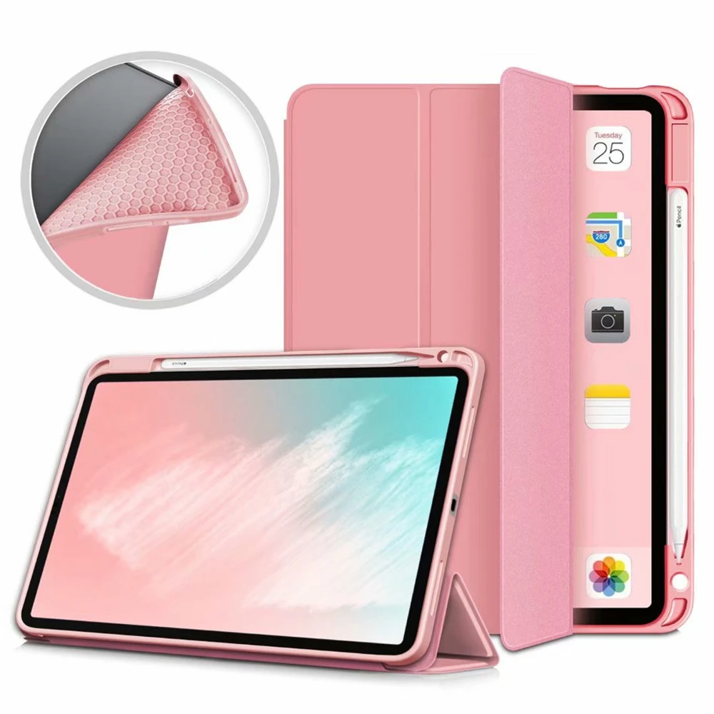 Чехол для iPad Air 4 th Gen 10 9 '' умный чехол с держателем карандашей Магнитный дюйма