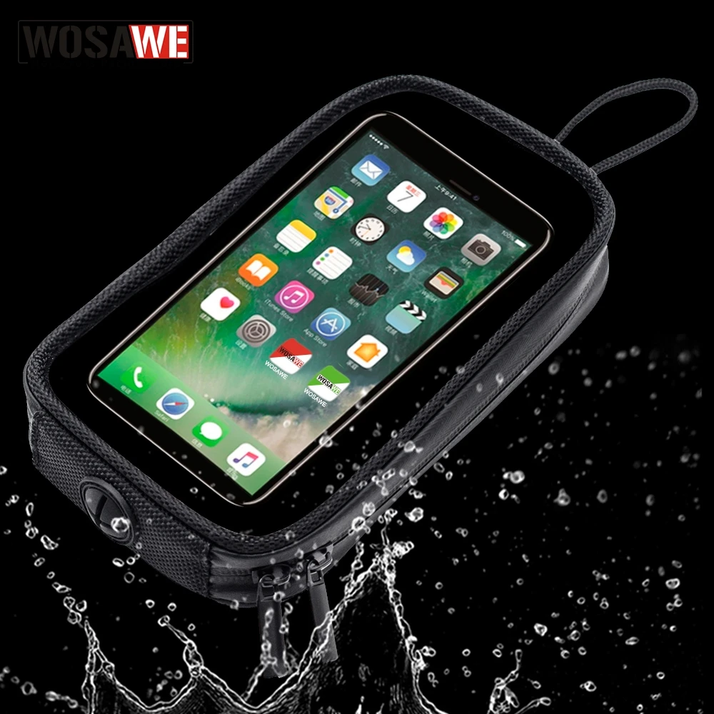 Магнитная мотоциклетная сумка на бак водонепроницаемая седло для мотоцикла одно