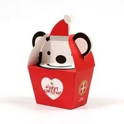 Bolsa de regalo de Navidad, bolsa de papel de Navidad, boda, banquete, caja de dulces, Perfume, Nougat, embalaje de boda, caja misteriosa