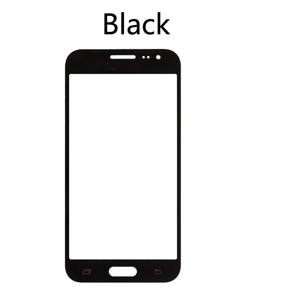 Black-No tool 4," для Samsung Galaxy J2 J200 J200F J200H J200M J200Y Сенсорный экран стекло передней панели объектива Внешний ЖК-дисплей Стекло - Цвет: Black-No tool