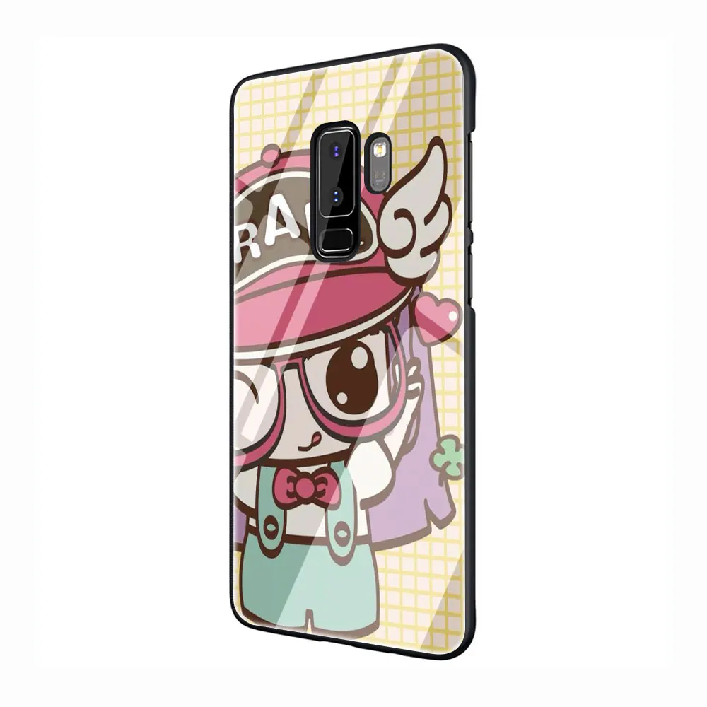 G10 Dr. Slump Arale маленькая девочка закаленное стекло чехол для телефона для Galaxy S7 edge S8 Note 8 9 10 Plus A10 20 30 40 50 60 70 - Цвет: G10