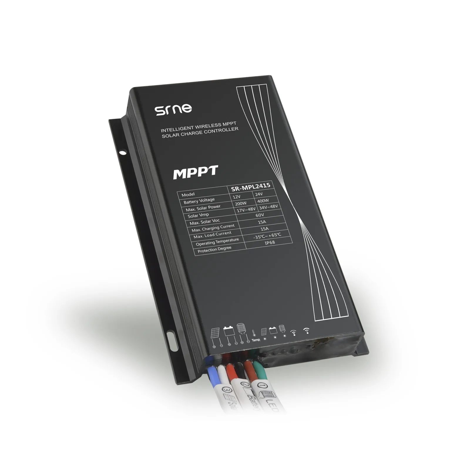 Mppt Solar Street Light Controller 12v 24v 10a 15a a Solar Regulator Lithium Battery Charger Cctv Camera Light Time Control Solar Accessories Aliexpress