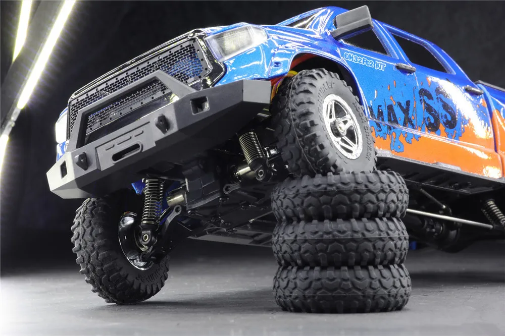 Orlandoo Hunter RC автомобиль OH32P02 1/32 в разобранном виде DIY Набор Неокрашенный RC Рок Гусеничный автомобиль без электронных деталей для детей игрушка подарок