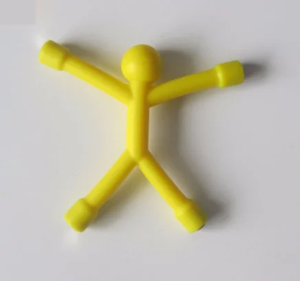 Магнитная игрушка марионетка для мужчин гибкий магнит на палец наклейка