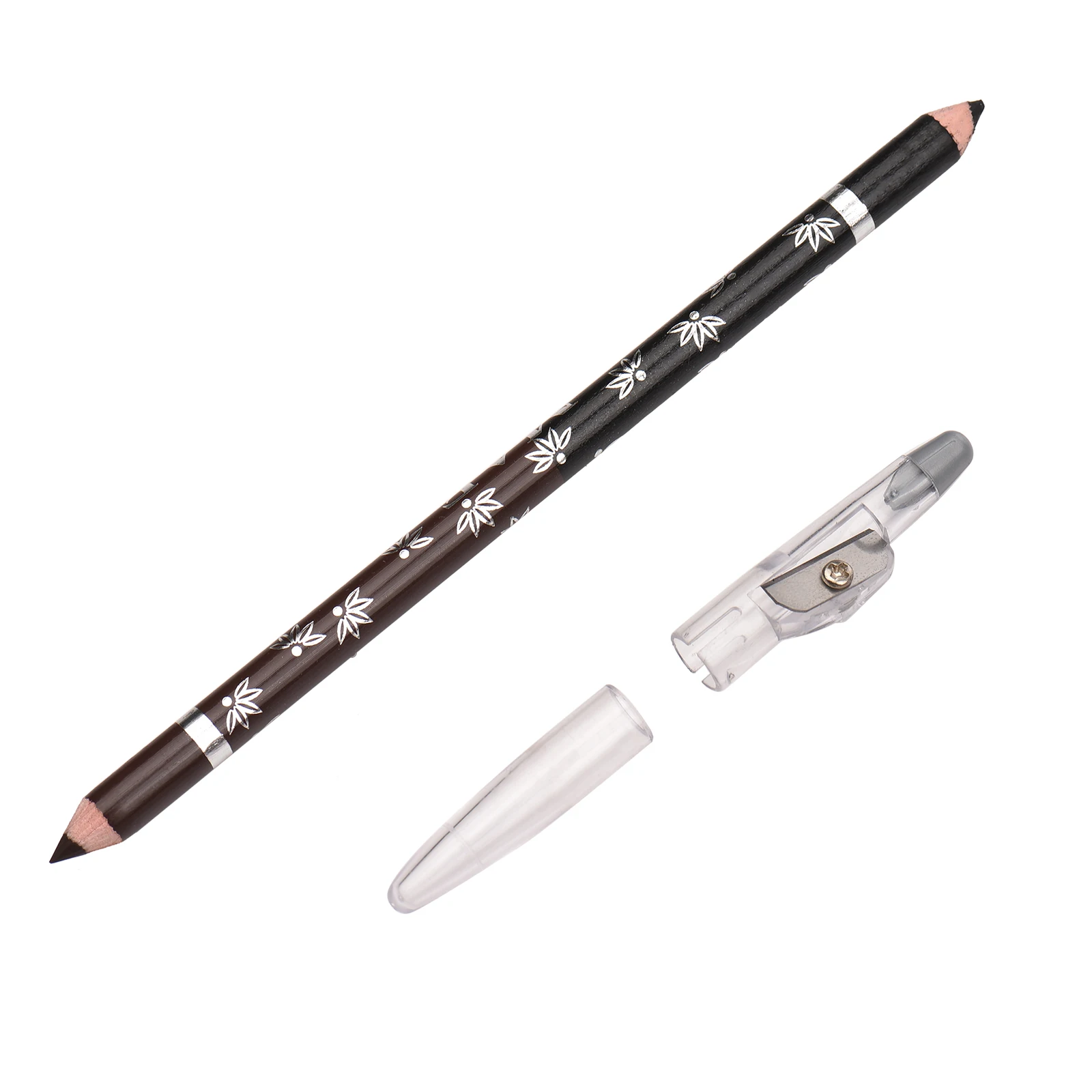2 In 1 Double-sided Eyebrow Pencil for Drawing Shape Long-lasting Color with Sharpener Makeup Tools | Красота и здоровье