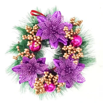 

Party Christmas Garland 30cm Ornament Christmas Wreath Garlands Layout
