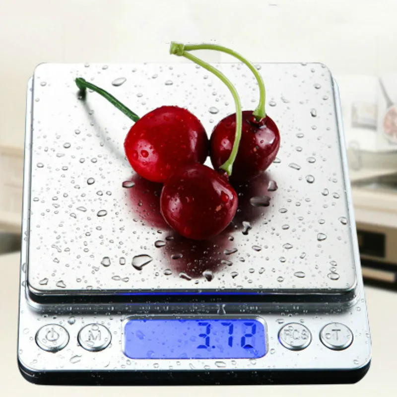 

New Electronic Scale Portable Kitchen Libra Jewelry Scale Silver Weight Precision Coffee Food Electronic Weighing Table Scale
