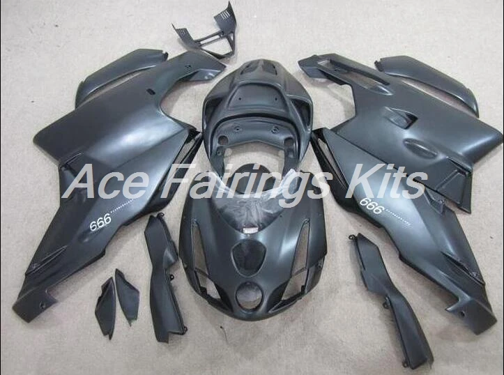 Полный мотоцикла Обтекатели для поездок на мотоцикле Ducati 749 999 2003 2004 03 04 тела комплект ABS пластиковые Обтекатели Кузов черный матовый