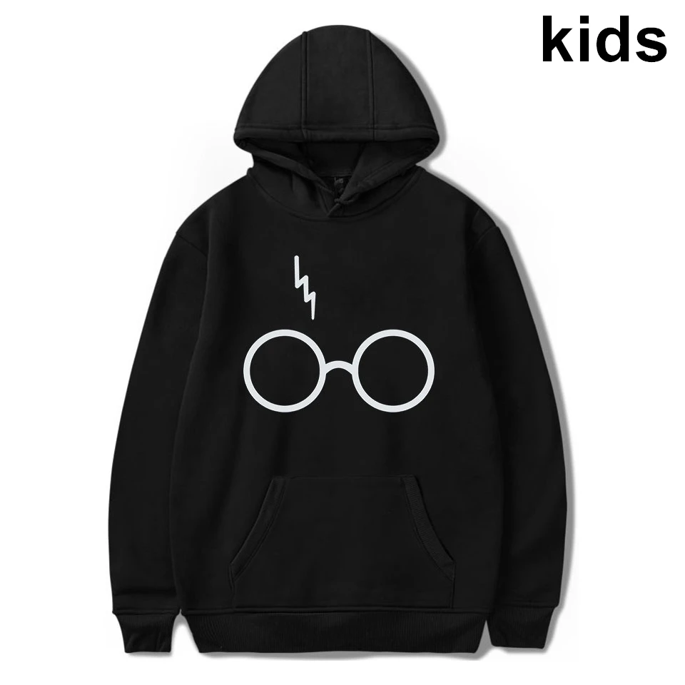 

3 To 14 Years Kids Hoodies Glasses Print Hoodie Sweatshirt Boys Girls Fashion Harajuku Coat Children Clothes