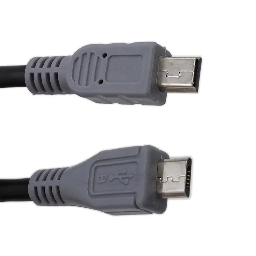 Для микро-флеш-накопителя USB мини USB OTG кабель 1 м кабель со штыревыми соединителями на обоих концах для подключения 5-контактный конвертер адаптер передачи данных зарядки Удлинительный Кабельное ответвление