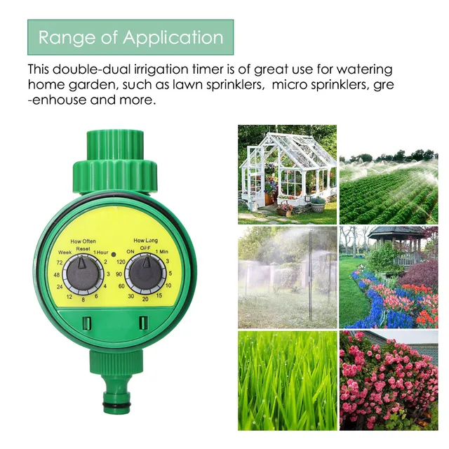 Muciakie Garden Víz Időzítő Automatikus Elektronikus Öntözési Vezérlő Otthoni Kerti Rendszer Digitális Sprinkler - Image 2