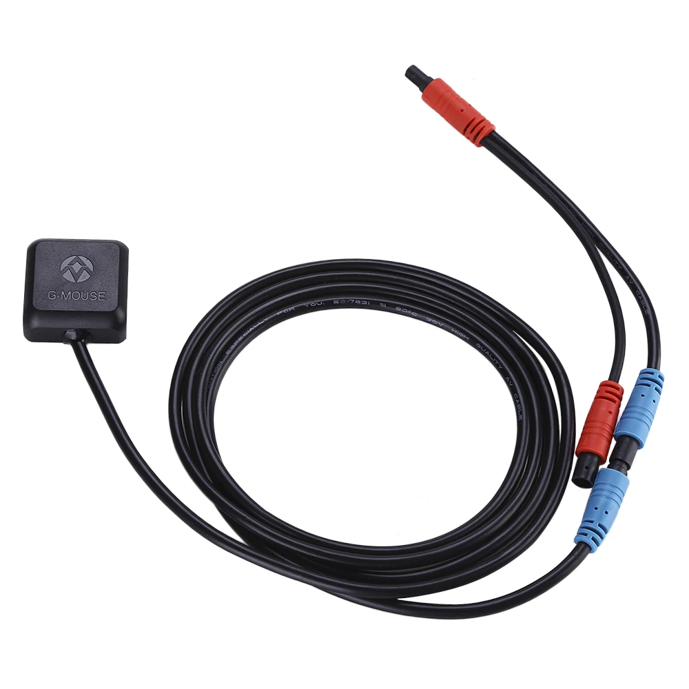 GPS Module & Y Shaped Connector Power Cable For DV688 Motorcycle Dash Camera 
