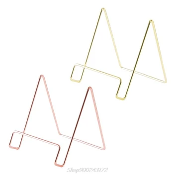 

Creative Geometric Storage Rack Simple Wrought Iron Organizer Book Stand Holder Jy27 20 Dropship