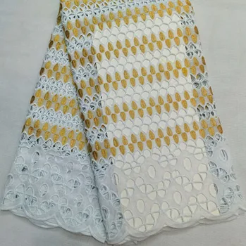 

Swiss Voile Cotton Lace Fabric 2020 African Swiss Voile Laces In Switzerland High Quality Swiss cotton Laces HHQ1001