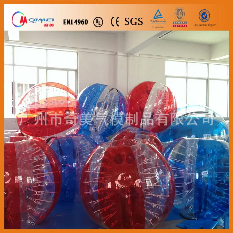 

High Quality Environmentally Friendly 1.5 M Red Blue Green Yellow Inflatable Bouncing Ball a Grant from Quality Assurance
