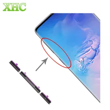 10 компл. Боковые клавиши громкости и питания Buttom Замена для samsung Galaxy S10 S10 плюс запасные части для мобильного телефона