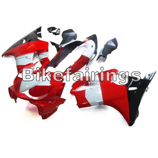 Полный комплект обтекателя для Honda CBR600F4i F4i 2004 2005 2006 2007 ABS пластиковые детали для мотоцикла крышка красный белый с черными понижающими