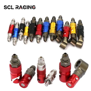 

Alconstar New 1PC Motorcycle AN3 Brake Caliper Quick Removal Cover Disassembly Replace Brake Hose Connector For Honda Yamaha