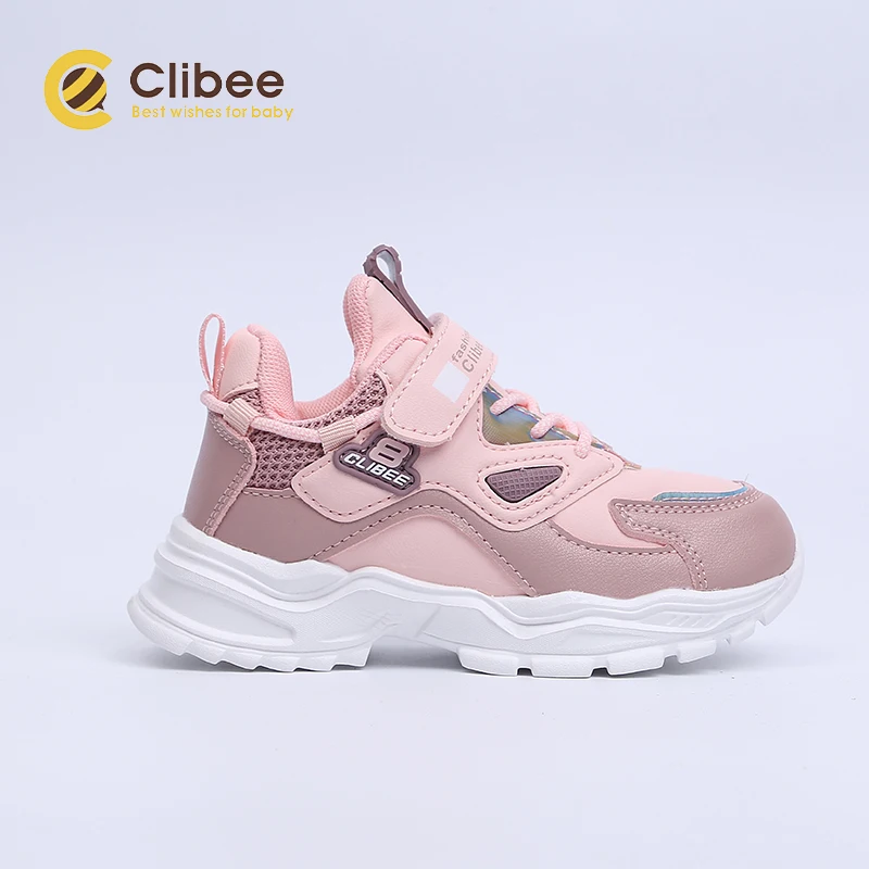 

CLIBEE Children Sport Sneakers Shoes Kids Lightweight PU Leather Running Shoes Boys Girls Basketball Shoes Kids Casual Chaussure