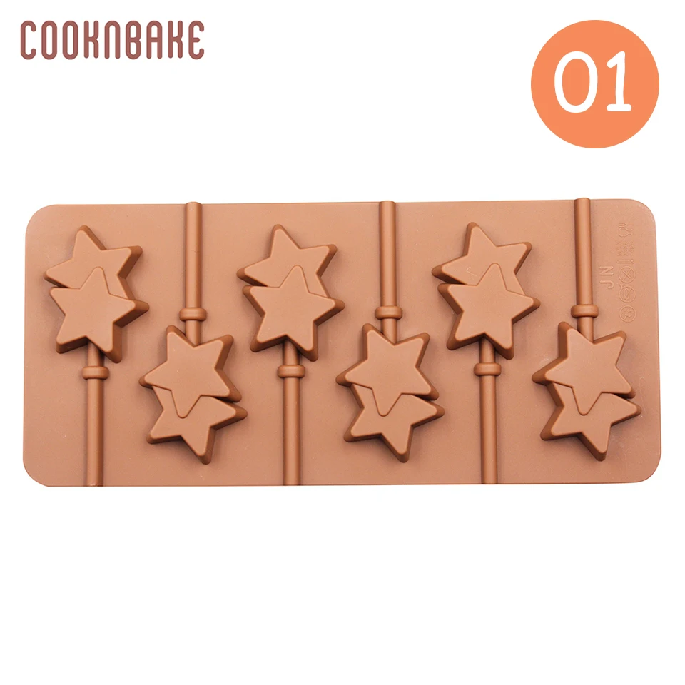 COOKNBAKE силиконовая форма для конфет, леденцов, шоколада, сахара, форма для леденцов, тортов, декоративная форма, круглая форма для печенья, кондитерских изделий, инструмент для выпечки - Цвет: CDSM-068